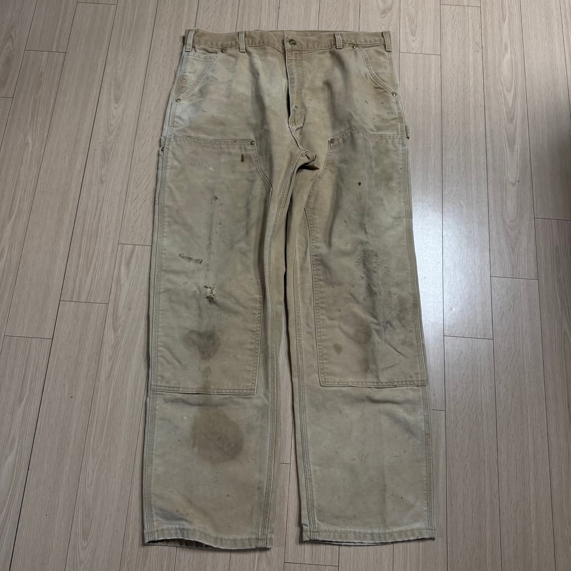 38) 빈티지 칼하트 더블니 팝니다 상품이미지1