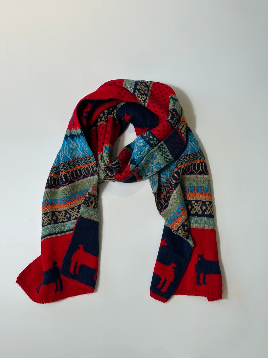 노르딕 코지 니트 머플러  상품이미지2