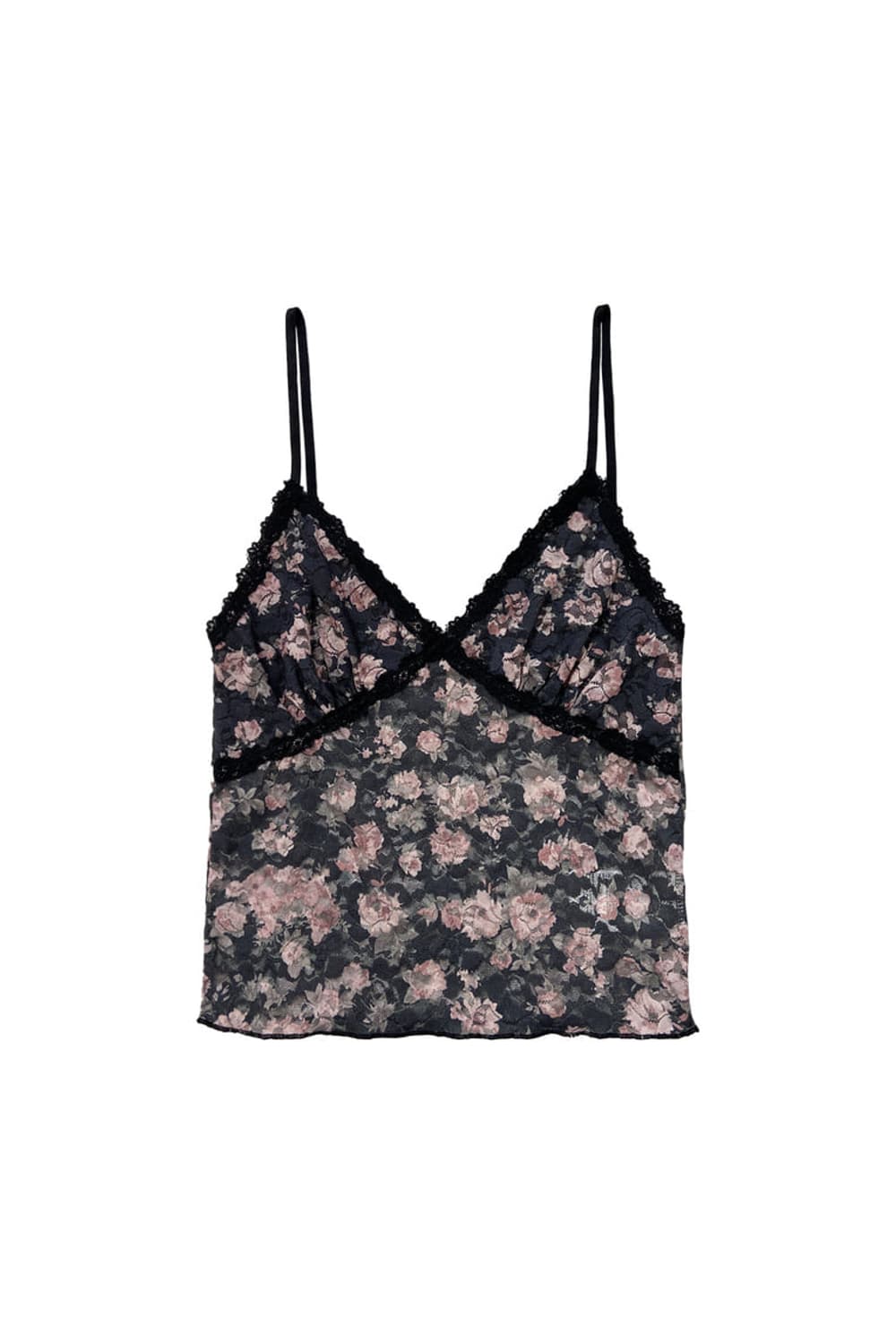 투머치택스 floral lace cami top 상품이미지1