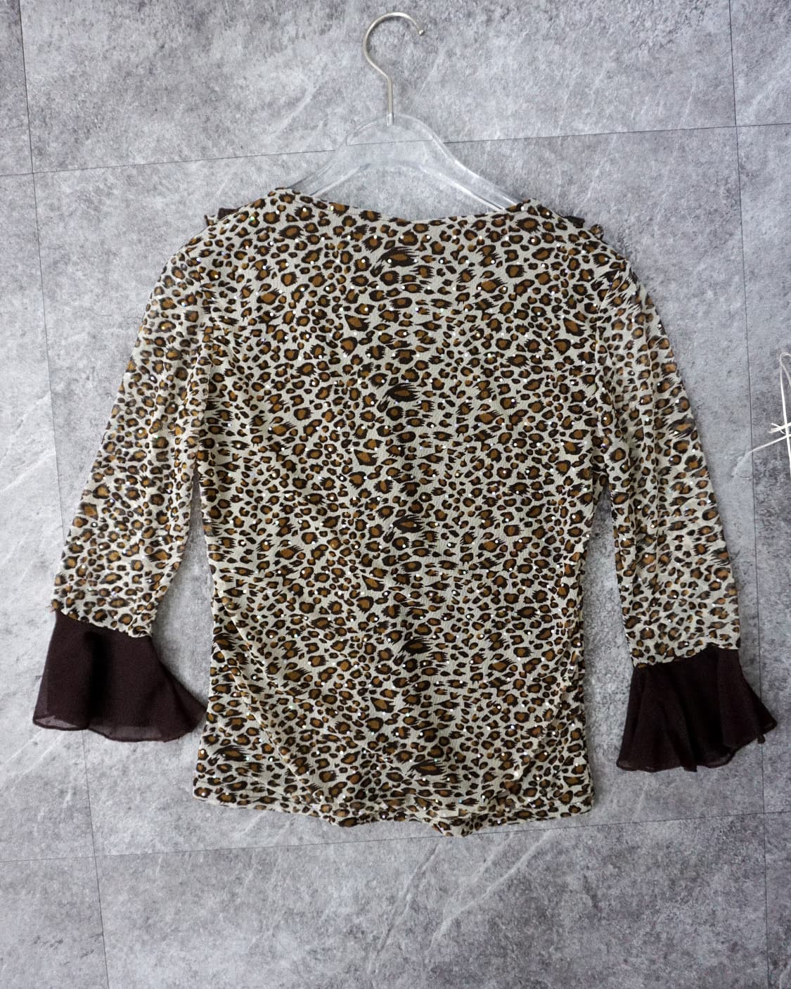 Leopard Blouse 상품이미지2