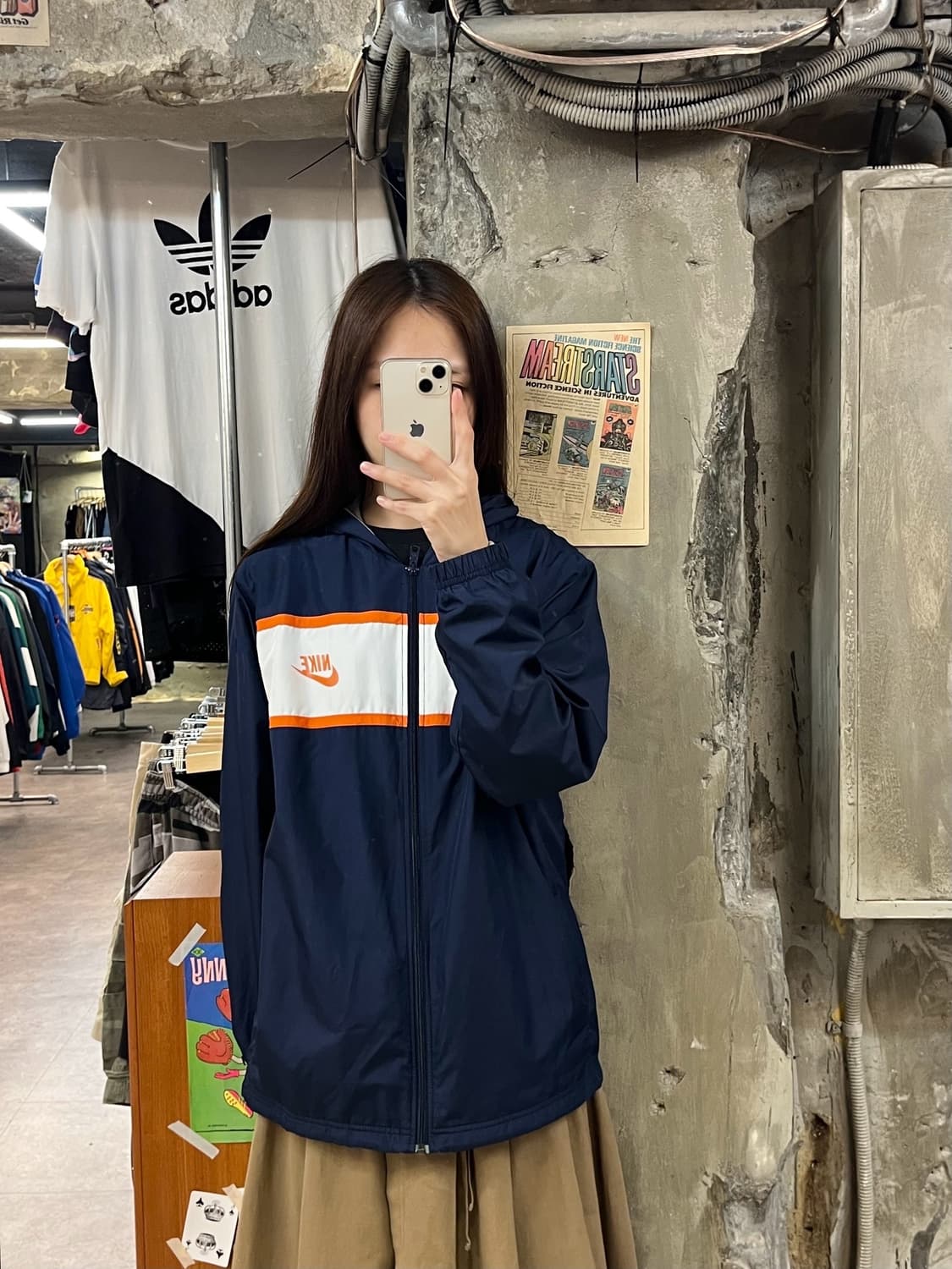 나이키 바람막이 네이비 XL #csz874 상품이미지2