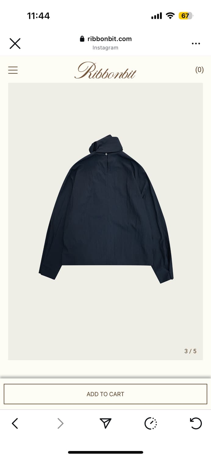 ribbonbit Raphia Blouse 리본빛 라피아 블라우스 상품이미지3