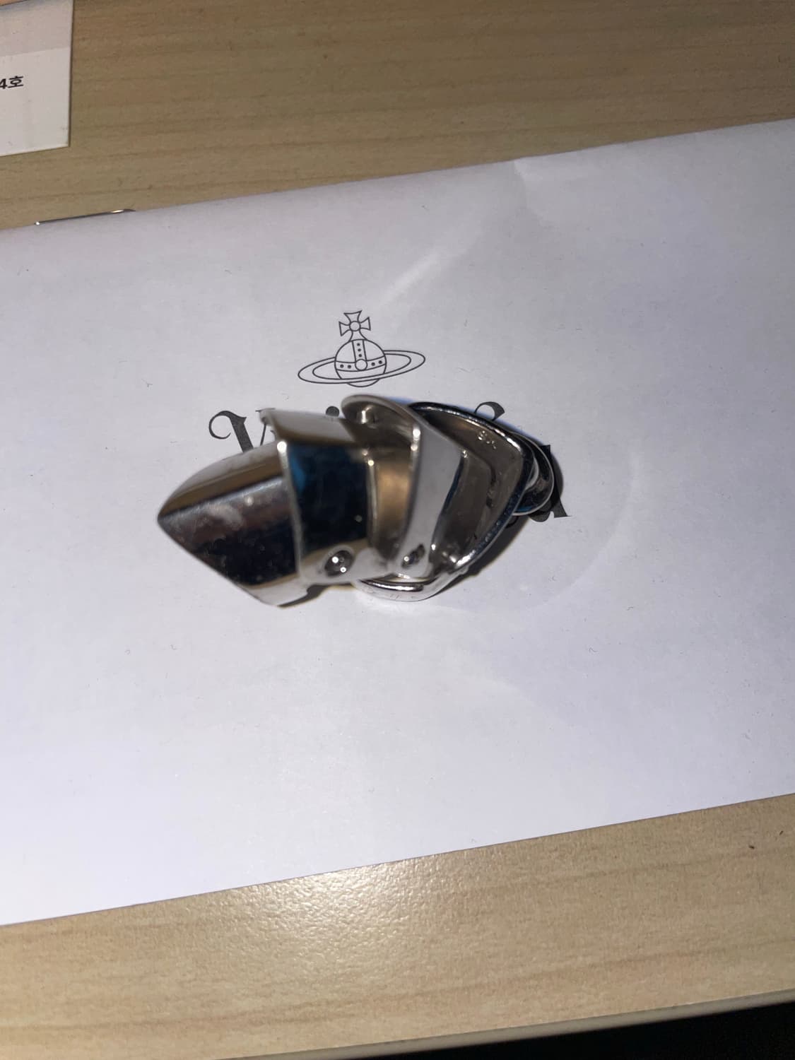 일본구매)비비안웨스트우드 아머링 xs사이즈 상품이미지4