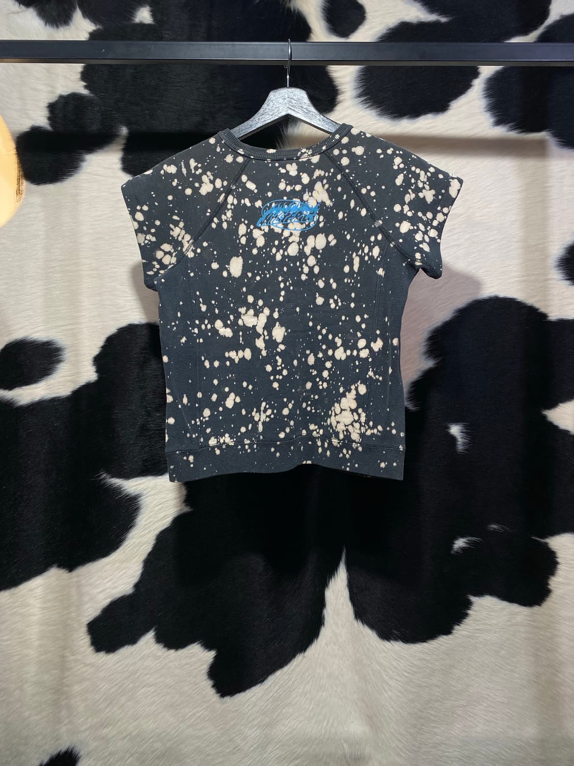 Hysteric glamour 캐릭터 프린팅 블리치 반팔티셔츠 상품이미지6