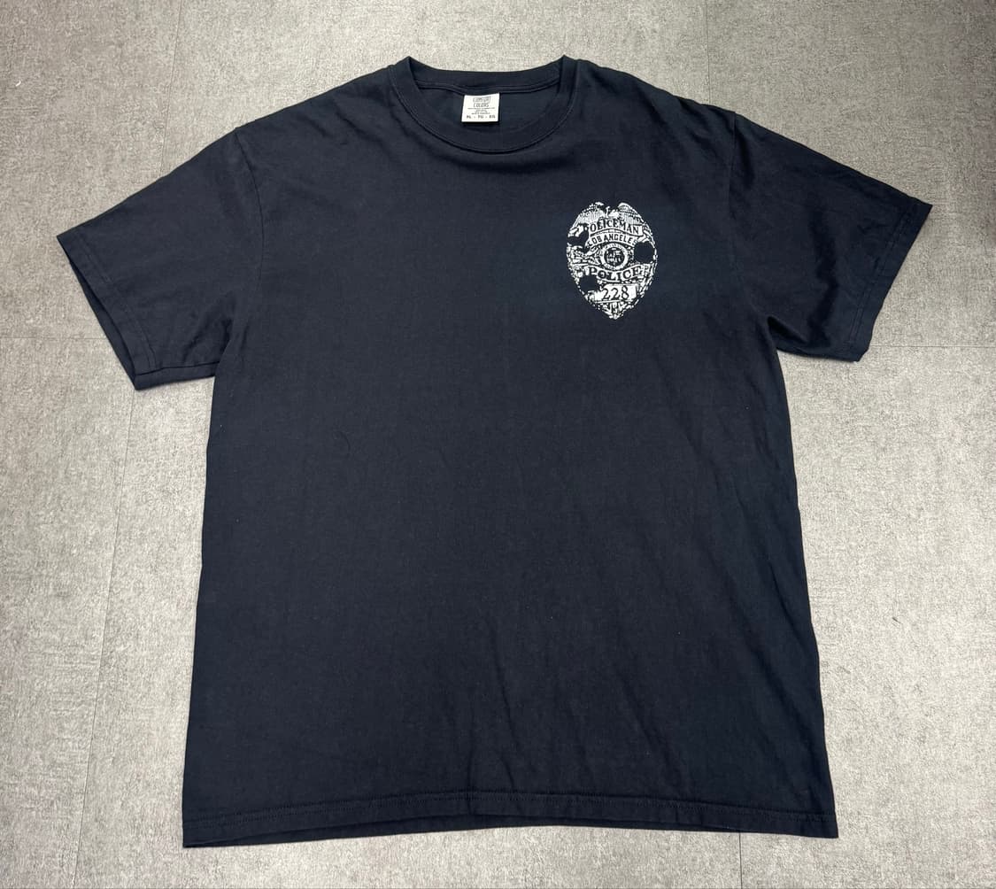 Comfort Colors LAPD 티셔츠 XL 상품이미지3