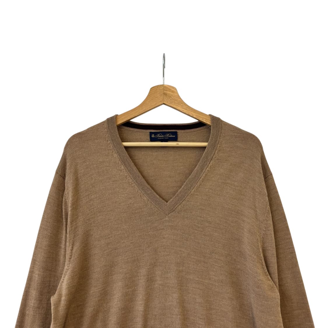 브룩스브라더스 메리노 울 브이넥 니트 상품이미지2