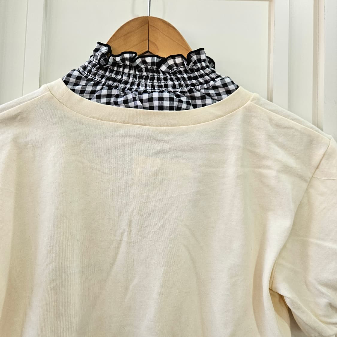 프릴 레이어드 티셔츠 상품이미지5