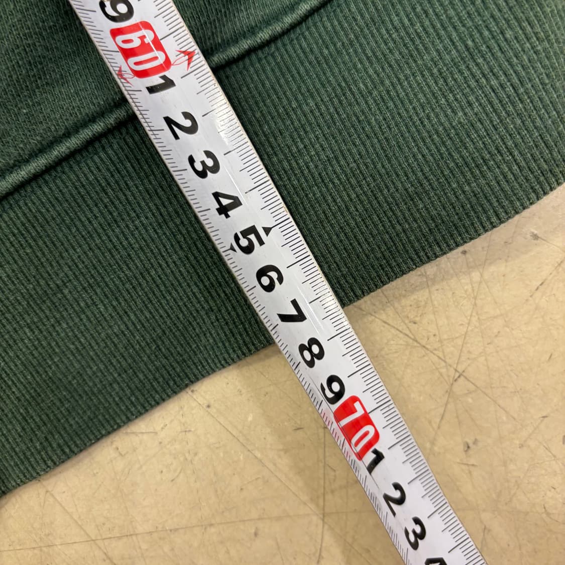 아웃도어프로덕트 그린 빅로고 맨투맨 상품이미지5