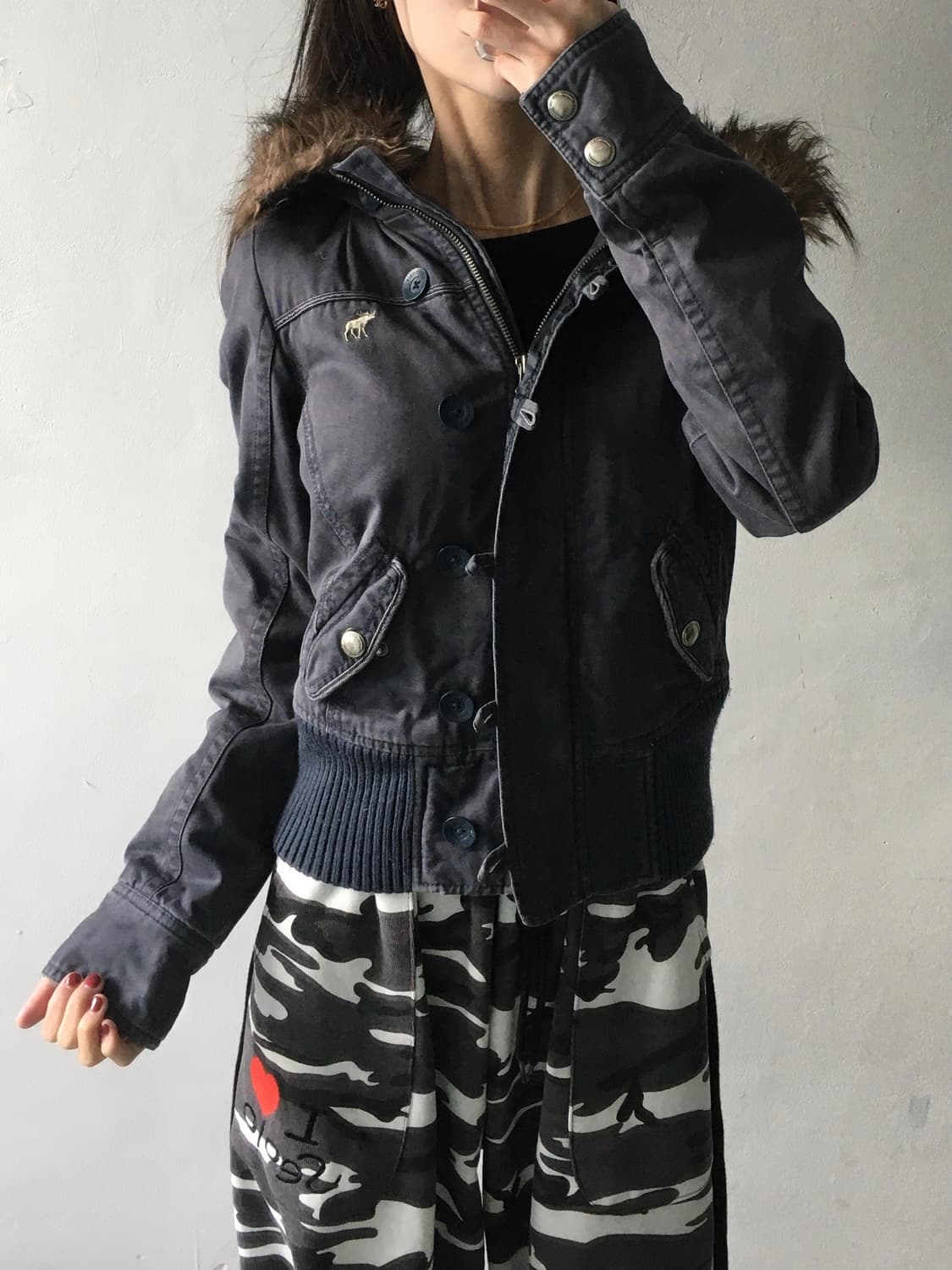 아베크롬비 후드퍼 슬림자켓 상품이미지2