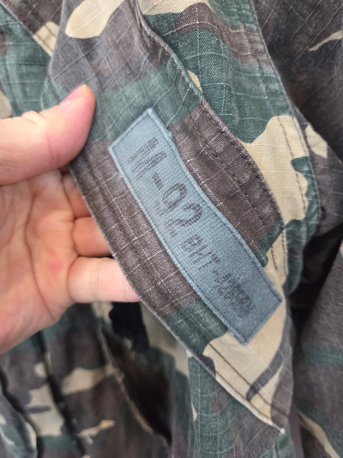 707플랜 립스타 카모플라쥬 후드자켓 프리 상품이미지4