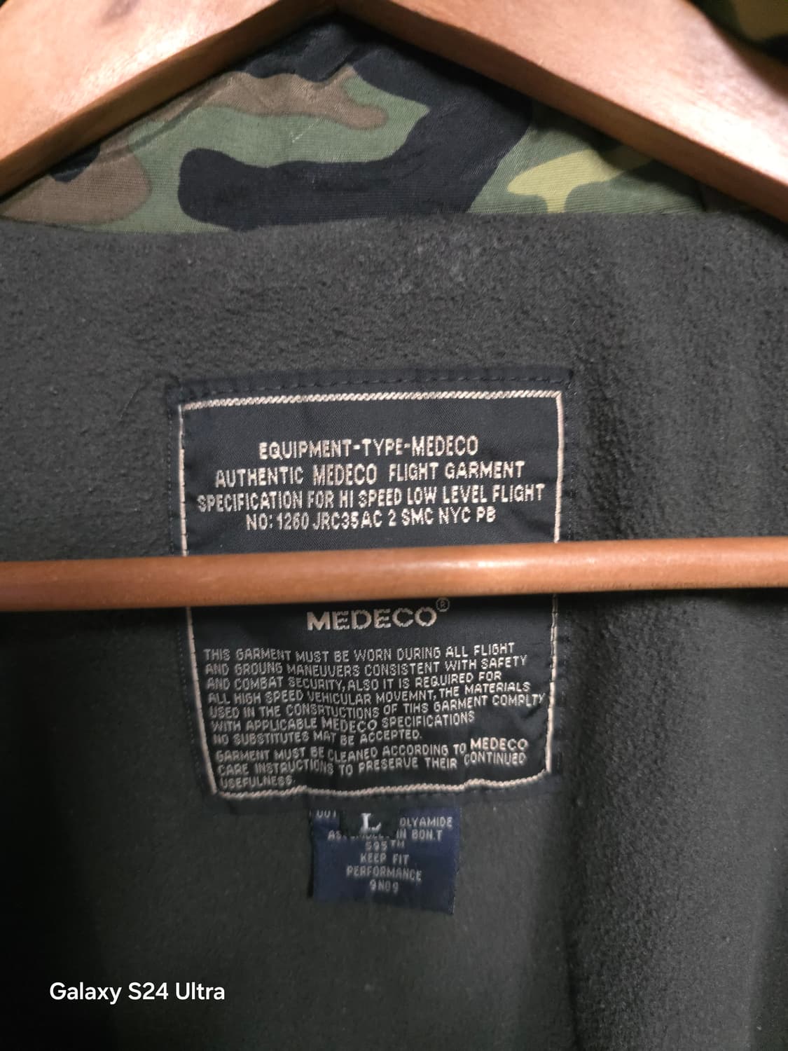 MEDECO 밀리터리 카모플라쥬 후드 점퍼 L ✨️정품✨️ 상품이미지4