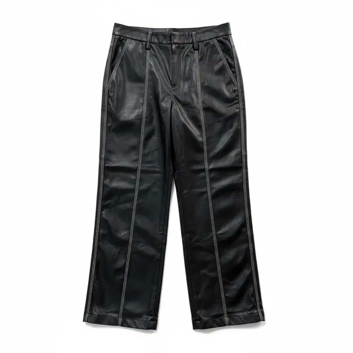 MATIN KIM 마뗑킴 stitch eco leather pants M 상품이미지1