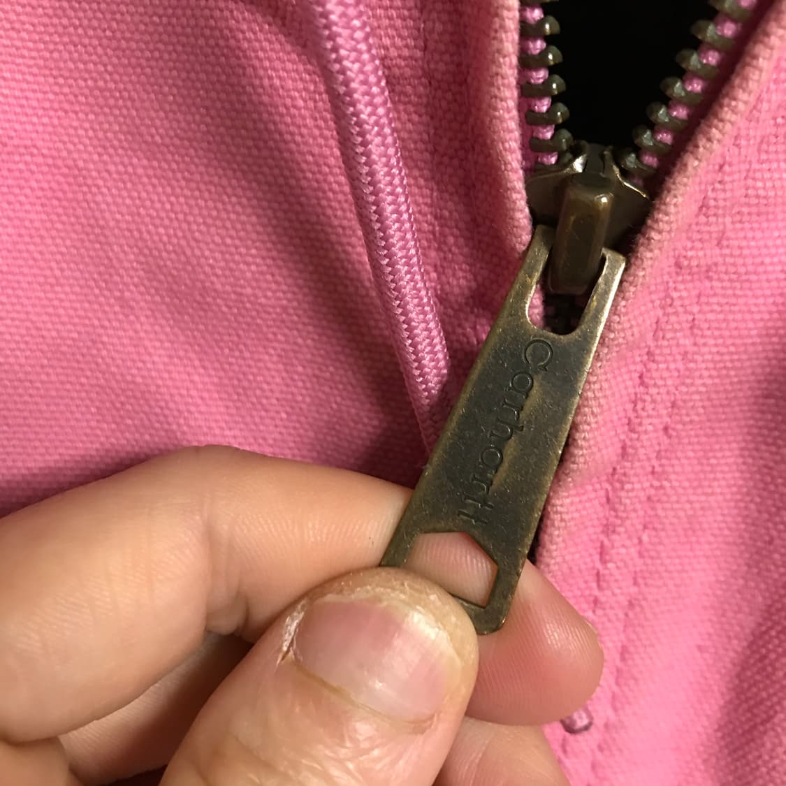 칼하트 덕 액티브 분홍 워크자켓 상품이미지4