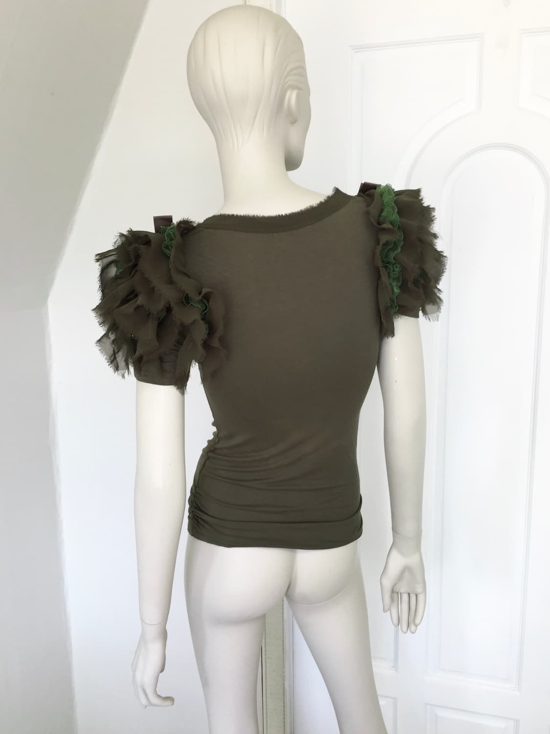 Women’s Decorative Sleeve Detail Top 상품이미지5