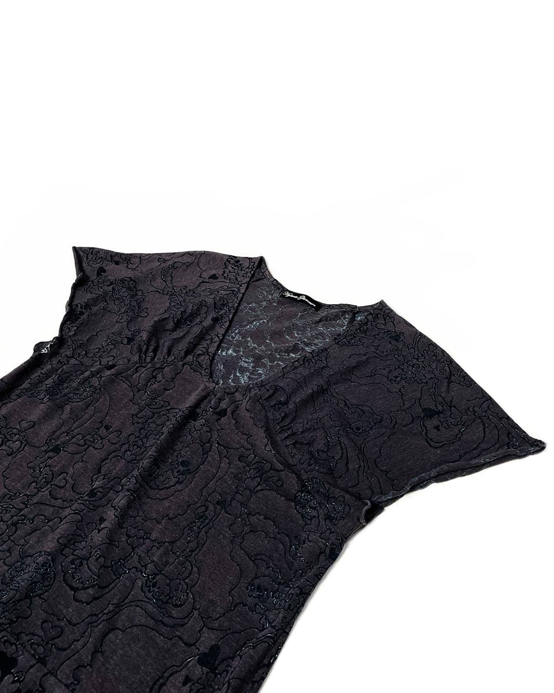 Hysteric Glamour 해골 시스루 티셔츠  상품이미지3