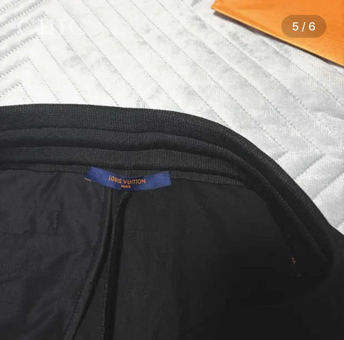 [루이비통 NBA 모노그램 위드 슬릿 와이드 팬츠 | 한정판] 상품이미지5