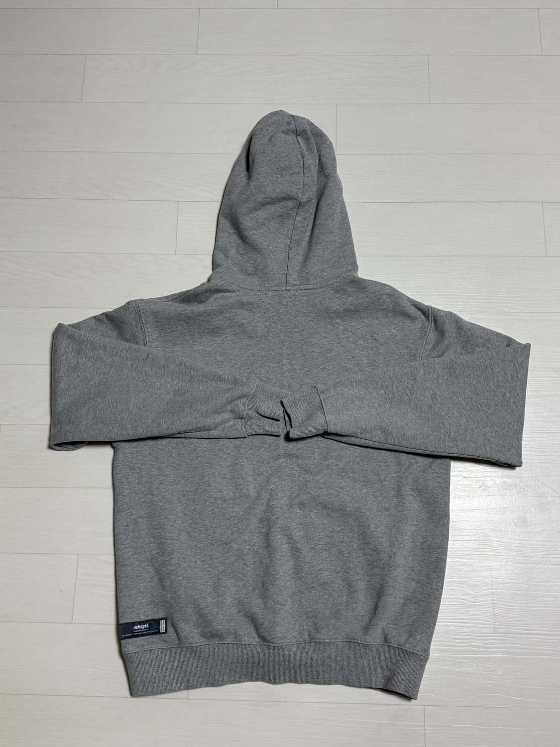 마하그리드 후드티 Gray . S size 상품이미지2