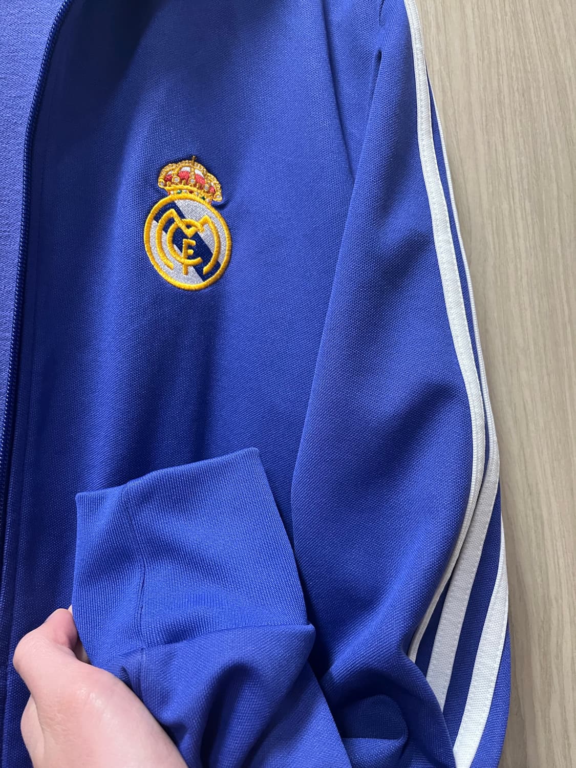 아디다스 레알 마드리드 트랙탑 져지 100 L 상품이미지3