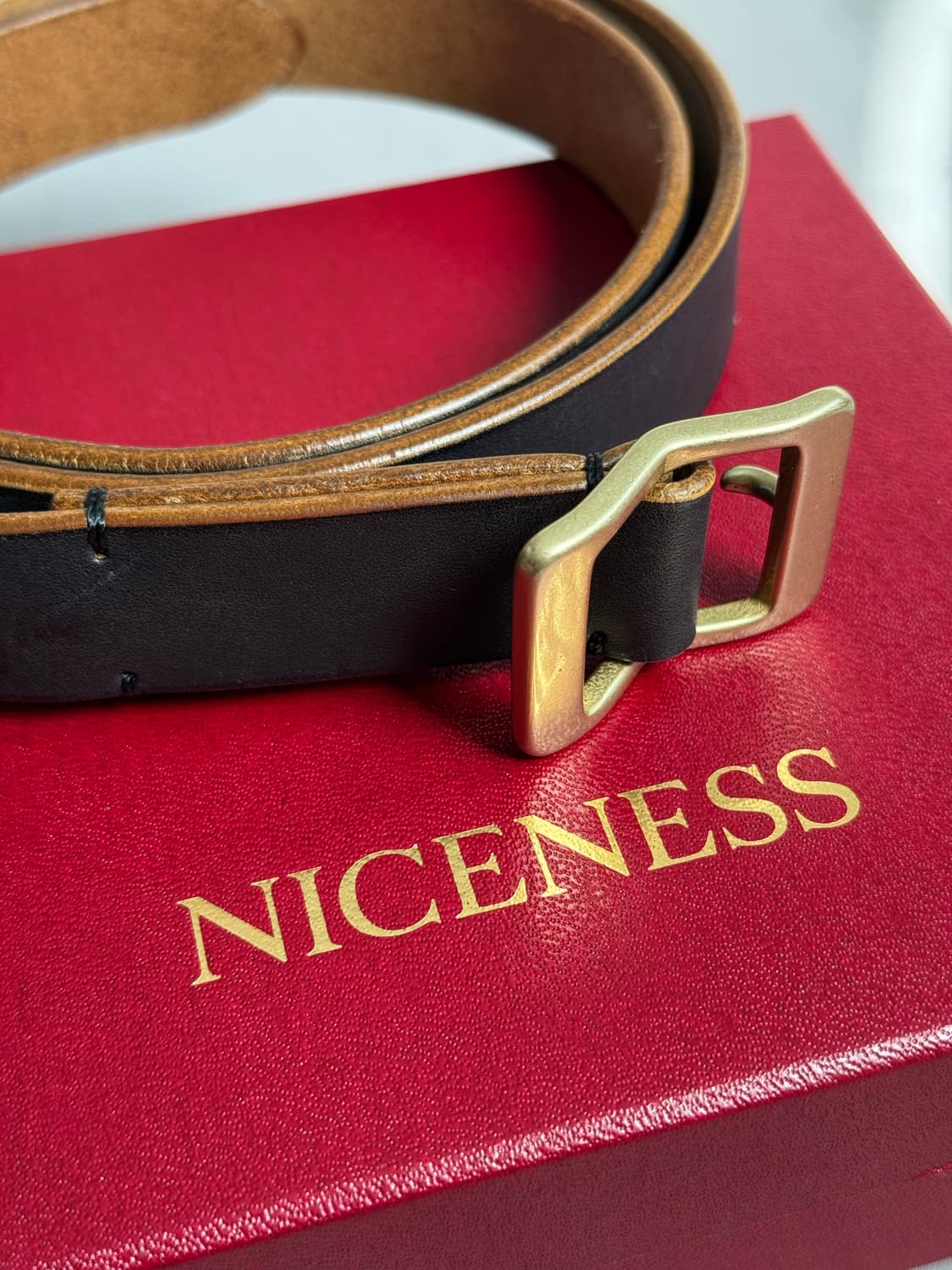 Niceness 나이스네스 case 벨트 34사이즈 새상품 상품이미지6