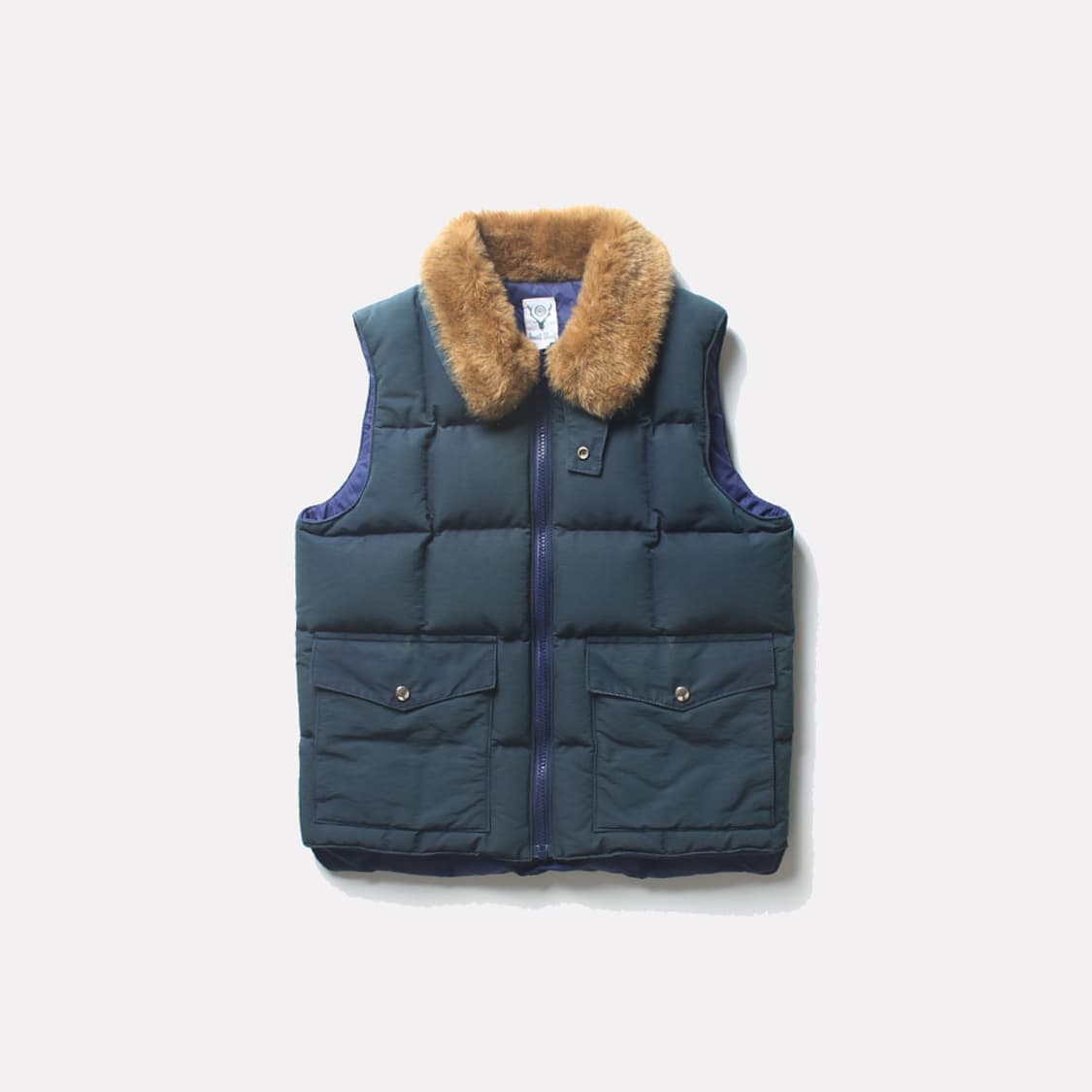 남이서팔 퍼카라 패딩베스트_2722 상품이미지1