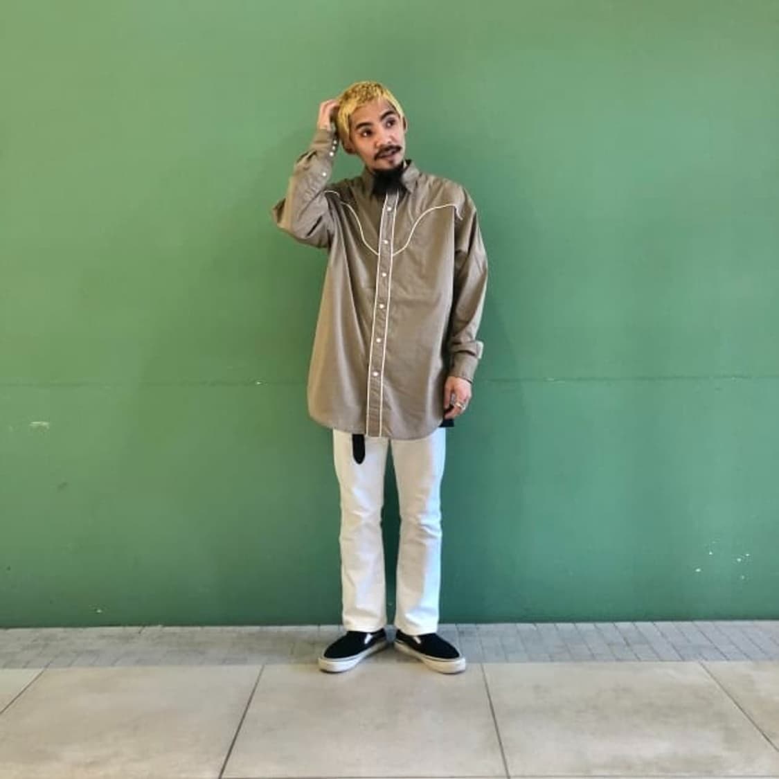 빔즈 BEAMS Piping Western Shirt 상품이미지2