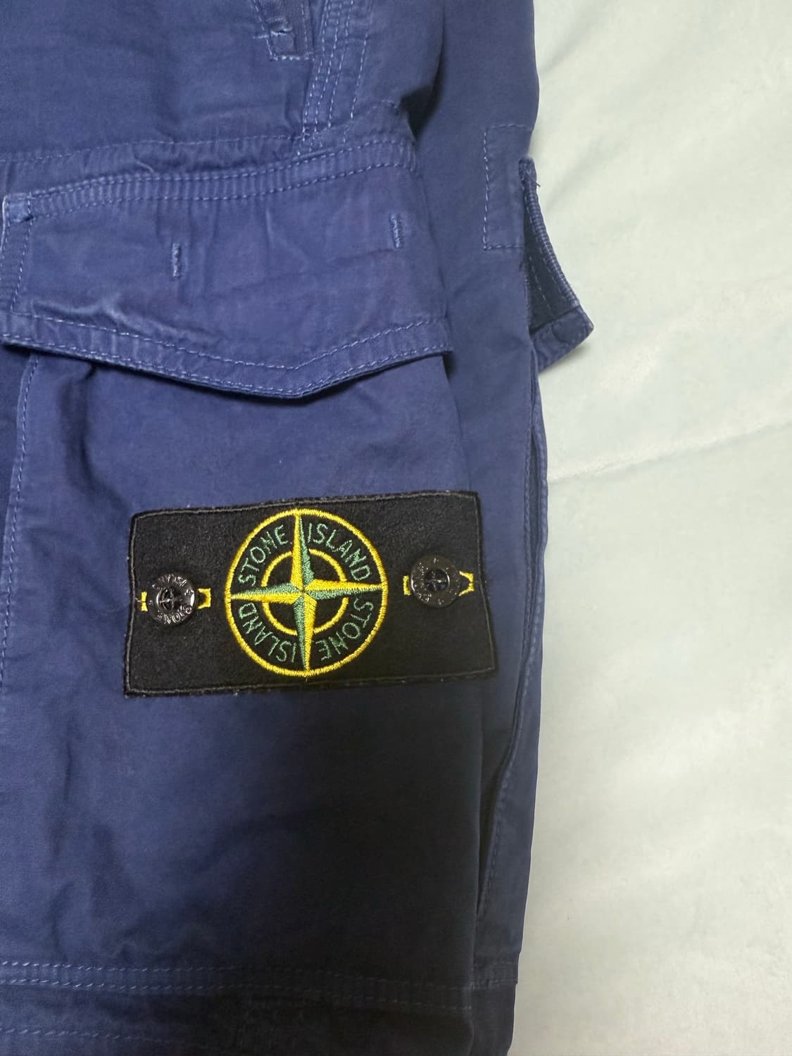 스톤아일랜드 카고반바지 블루 30 상품이미지3