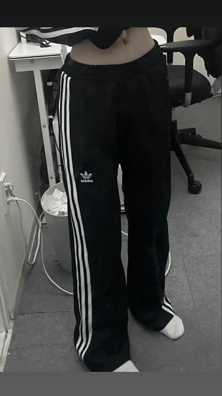 아디다스 클래식 트랙팬츠 블랙 XS 새상품 상품이미지1