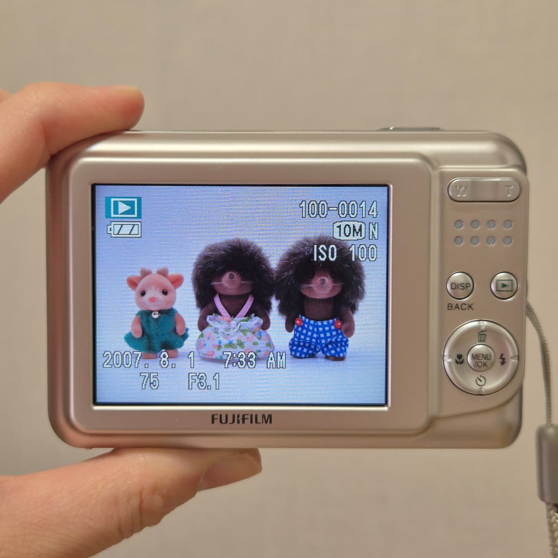 후지필름 FinePix A100 실버 🤍 감성 빈티지 디카 상품이미지6