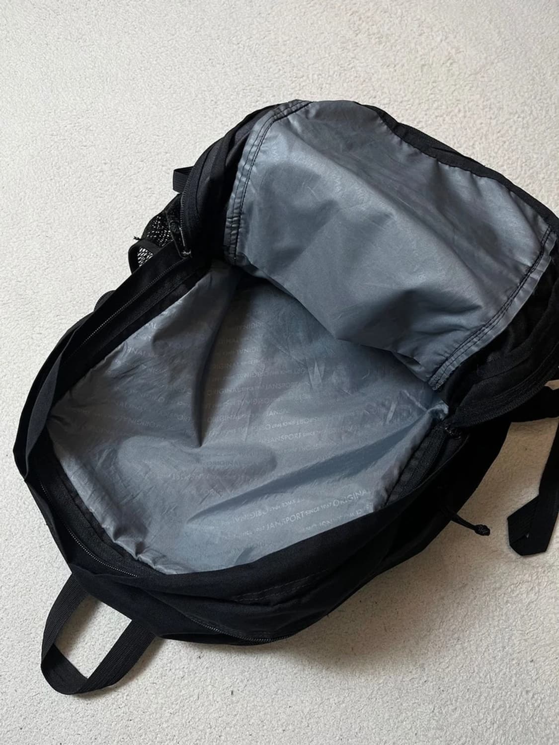 잔스포츠 빈티지 빅캠퍼스 블랙 백팩 Q1253 상품이미지8
