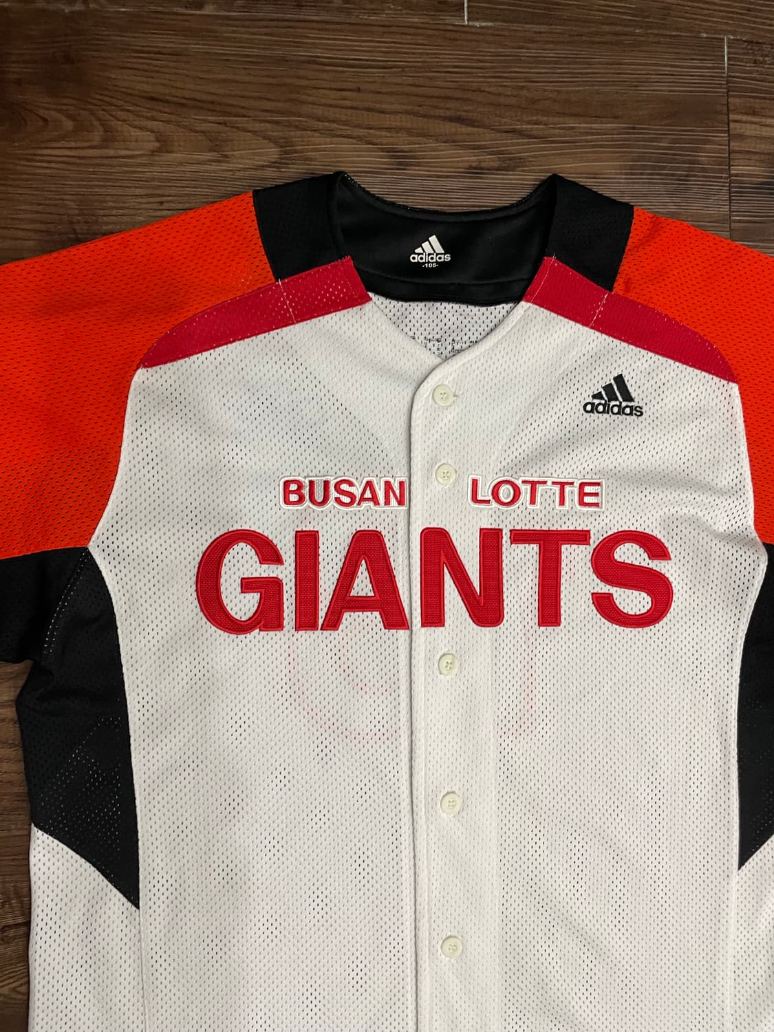 아디다스 롯데자이언츠 황재균 어센틱 유니폼 105 상품이미지2