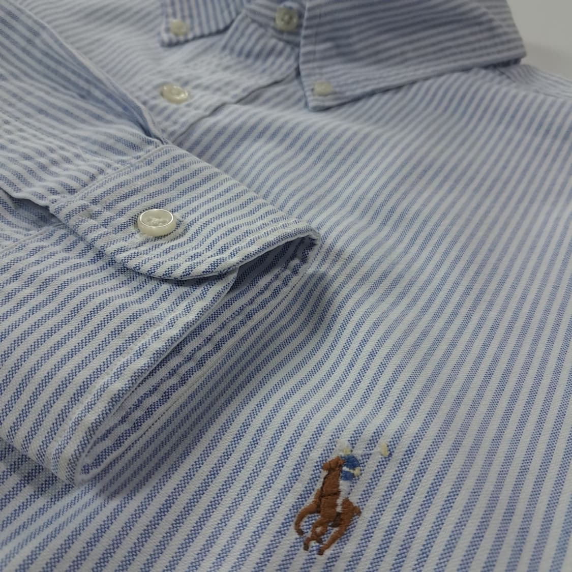 CK289 2XLT 폴로 00s 클래식 스트라이프 셔츠 남방 상품이미지4