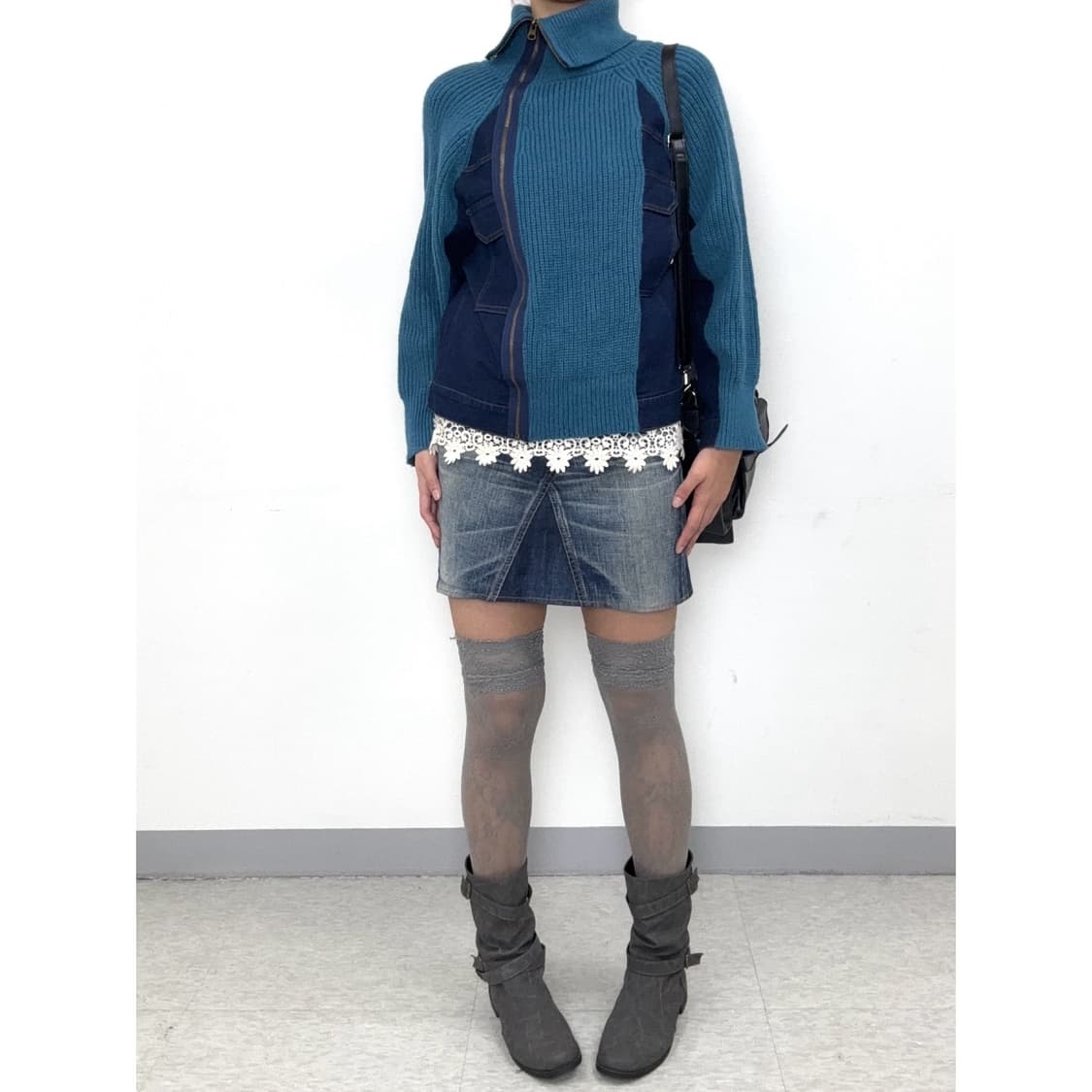 그레이 레이스 니삭스 상품이미지6