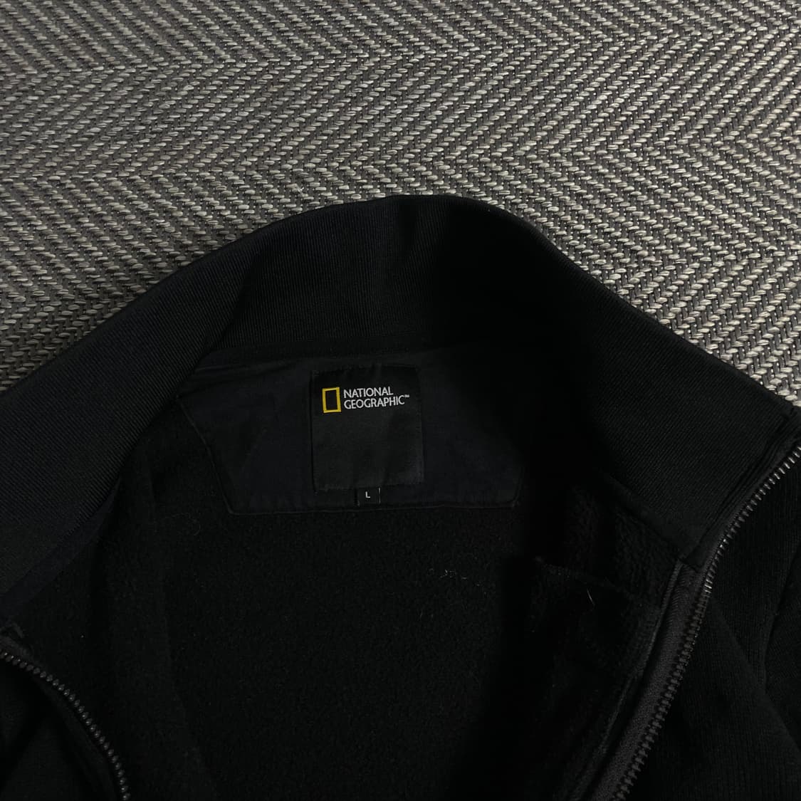 네셔널지오그래픽 와펜 니트 집업 자켓 y 3723 상품이미지5