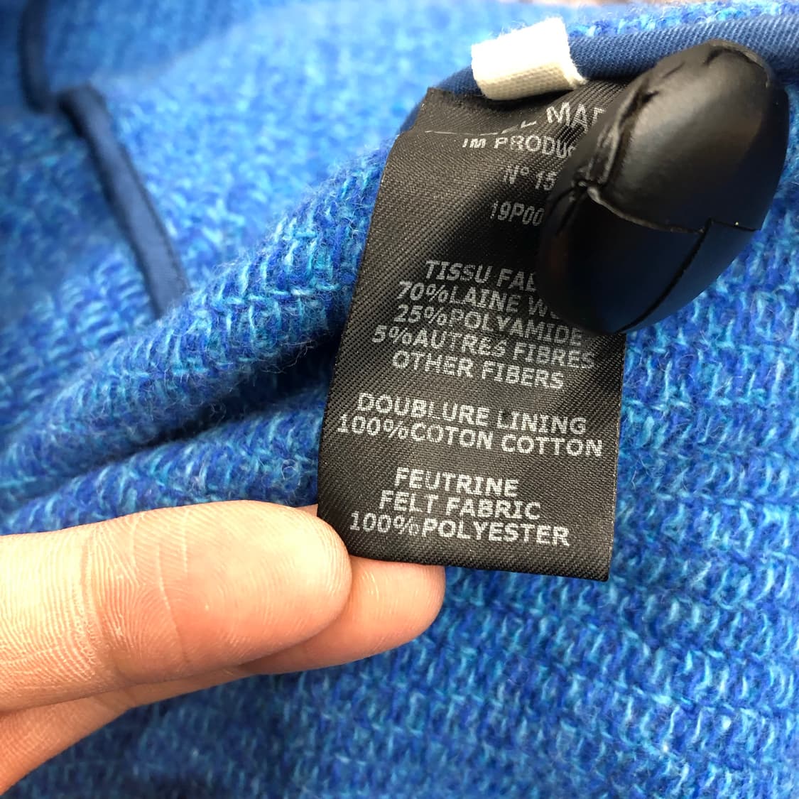 이자벨마랑 블루 울 오버핏 코트 상품이미지6