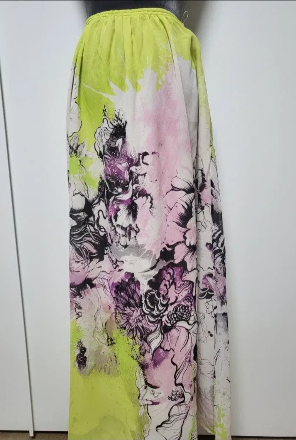 로베르토 까발리 쉬폰 롱 스커트 ROBERTO CAVALLI 상품이미지5