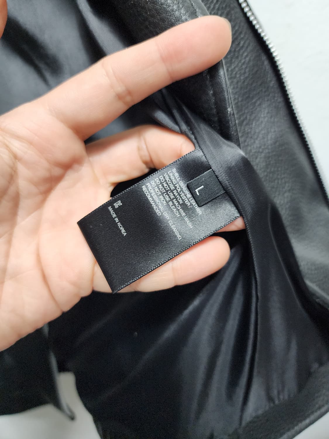 비바스튜디오 리얼레더 라이더자켓 상품이미지7