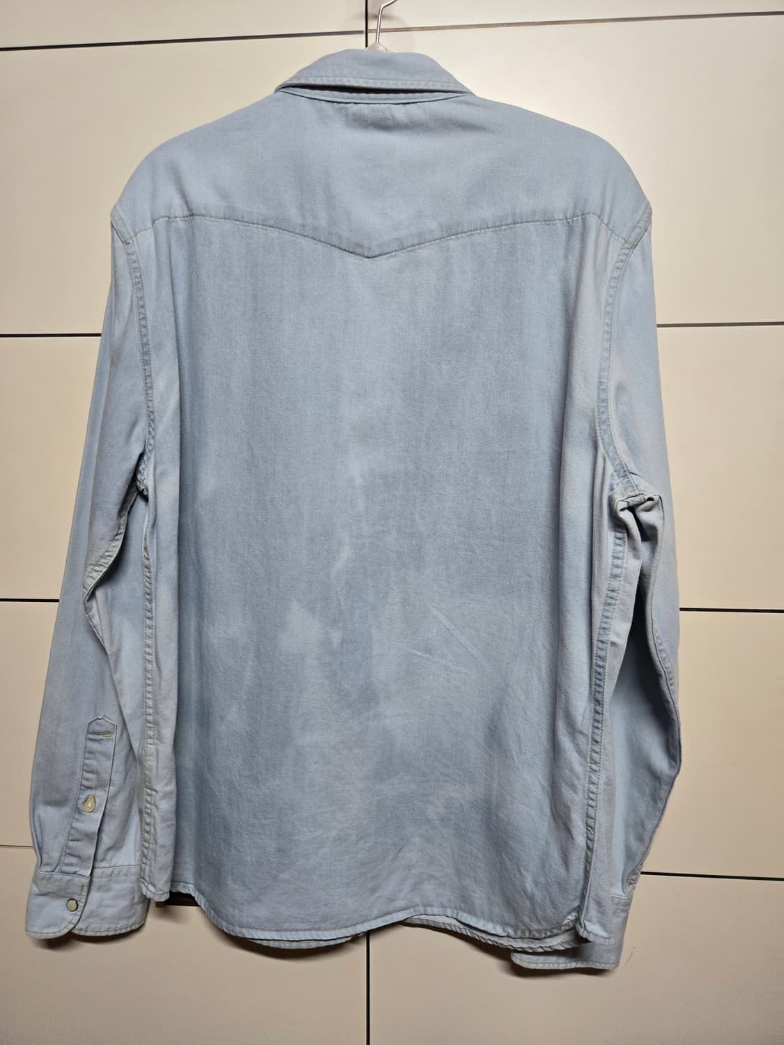 Lee 라이트 워싱 데님 웨스턴 셔츠 상품이미지5