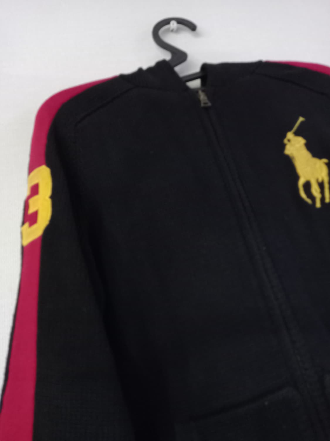 폴로 POLO 빅포니 니트 여자 후드집업 90/S 상품이미지2