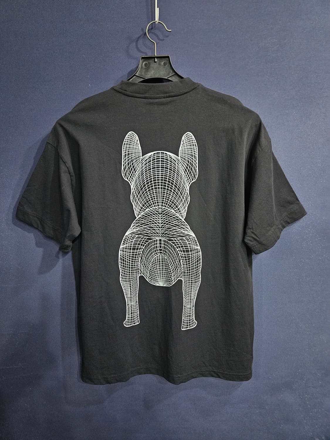 라이프워크 프린팅 블랙 남성 오버핏 95 반팔티  상품이미지2