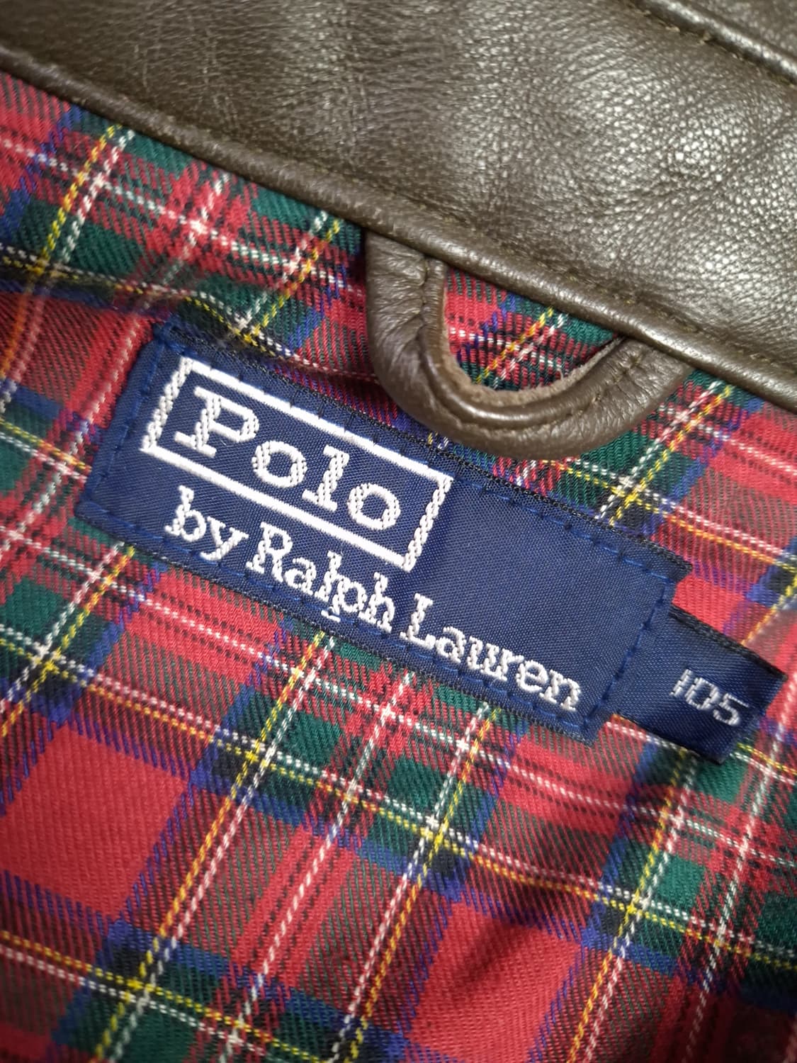 특A 오리지날 90's 랄프로렌폴로 램스킨 레더 자켓 상품이미지5