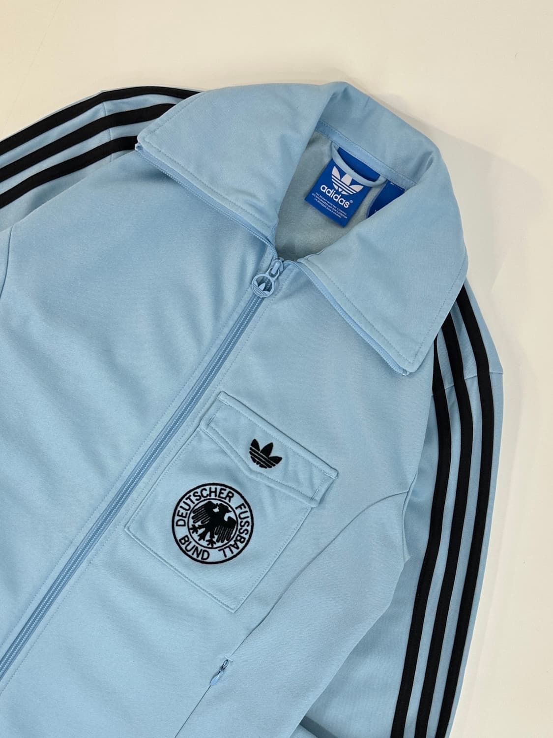 아디다스 adidas 스카이블루 독일 져지 트랙탑 100 상품이미지1