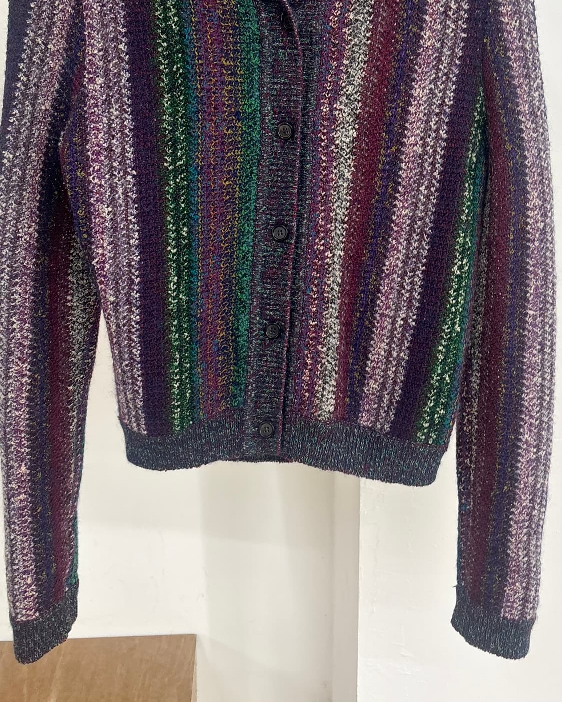 미쏘니 멀티컬러 라메 가디건 상품이미지5