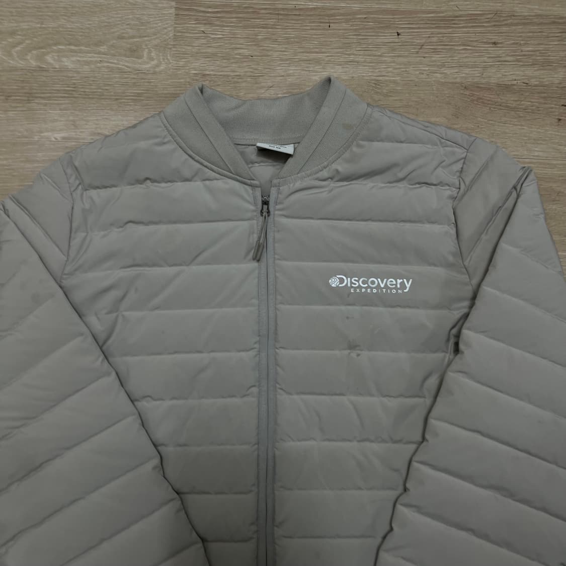 디스커버리 키즈 구스다운 경량패딩 점퍼 [베이지] 150 상품이미지2