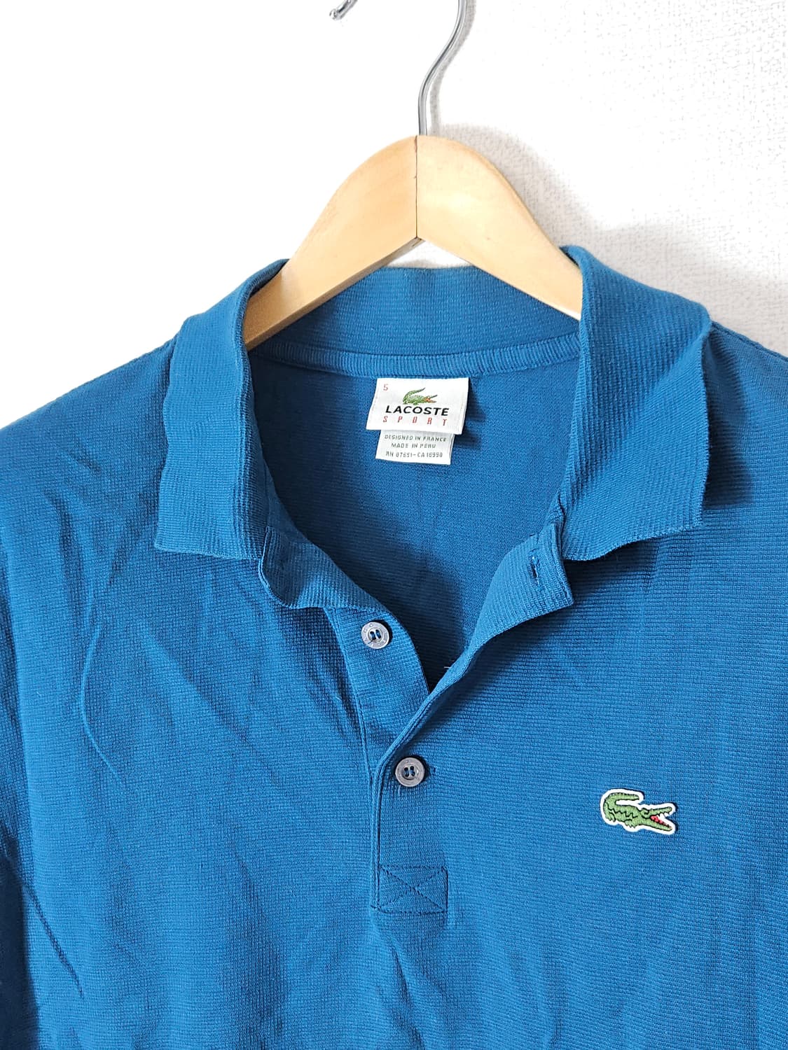 라코스테 스포츠 기능성 카라티 반팔 폴로 피케티 5 (L 100) 상품이미지6