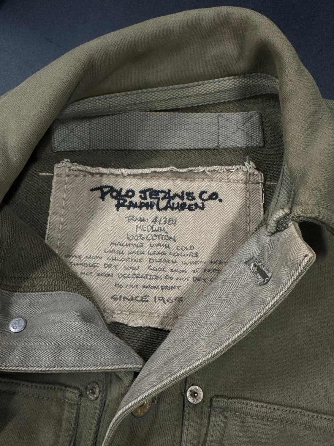 폴로 진스 컴퍼니 코튼 유틸리티 트리커 자켓 상품이미지4