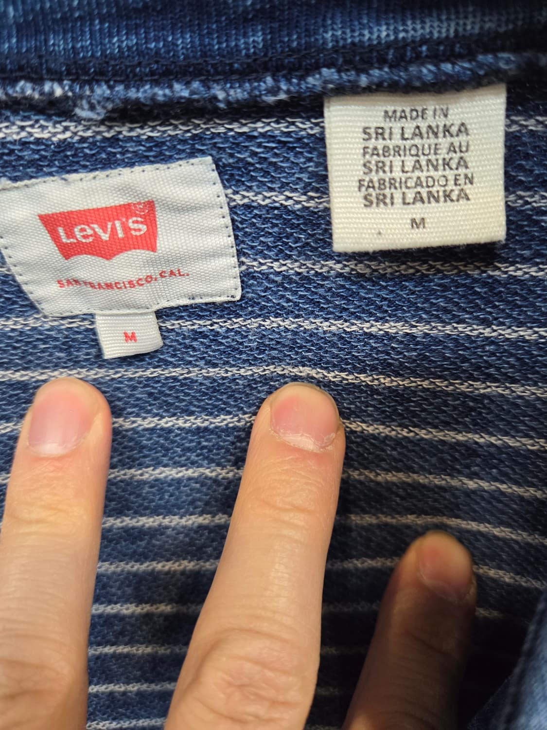 리바이스 데님 가디건 m 상품이미지3