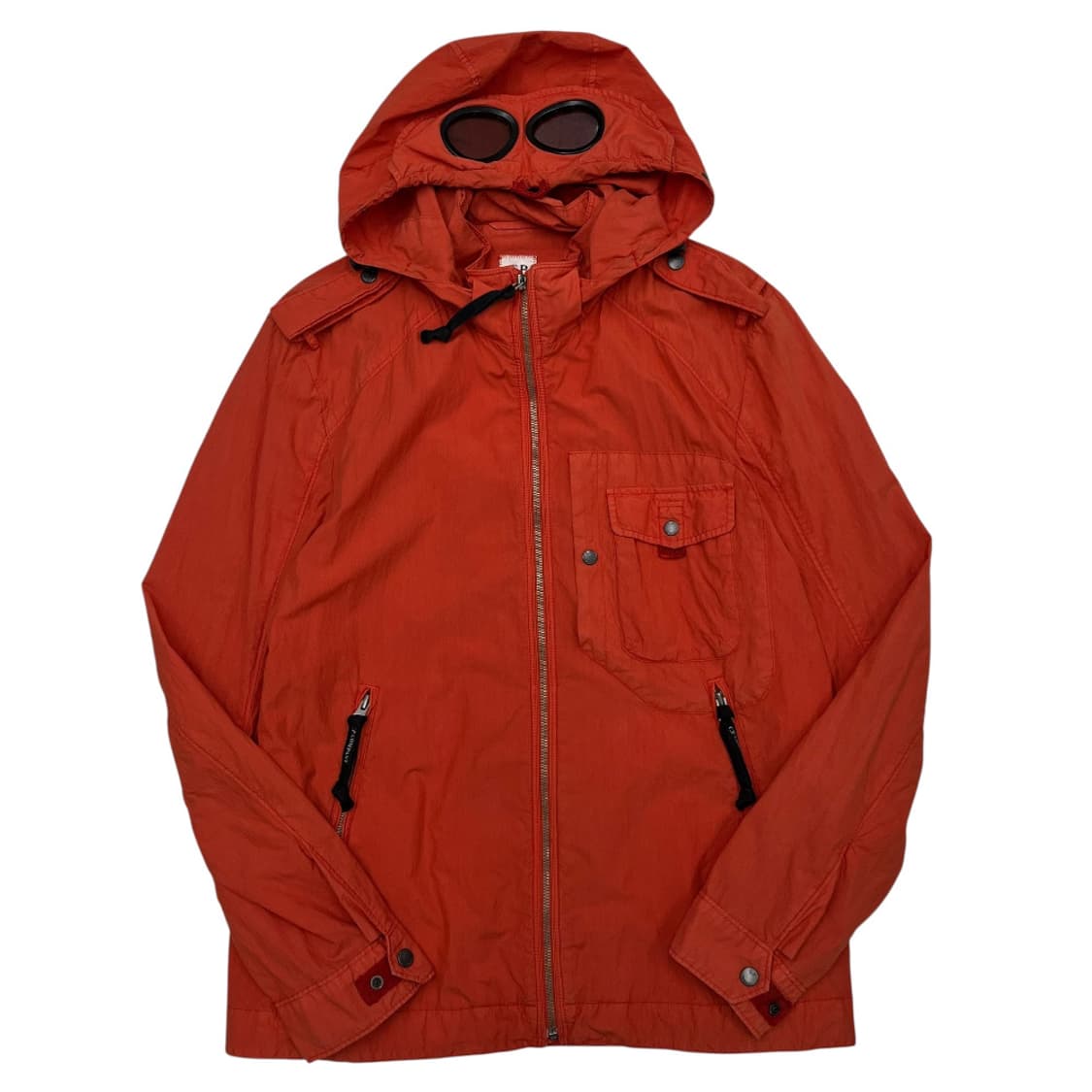 C.P컴퍼니 오렌지 고글 후드 자켓 105 상품이미지3