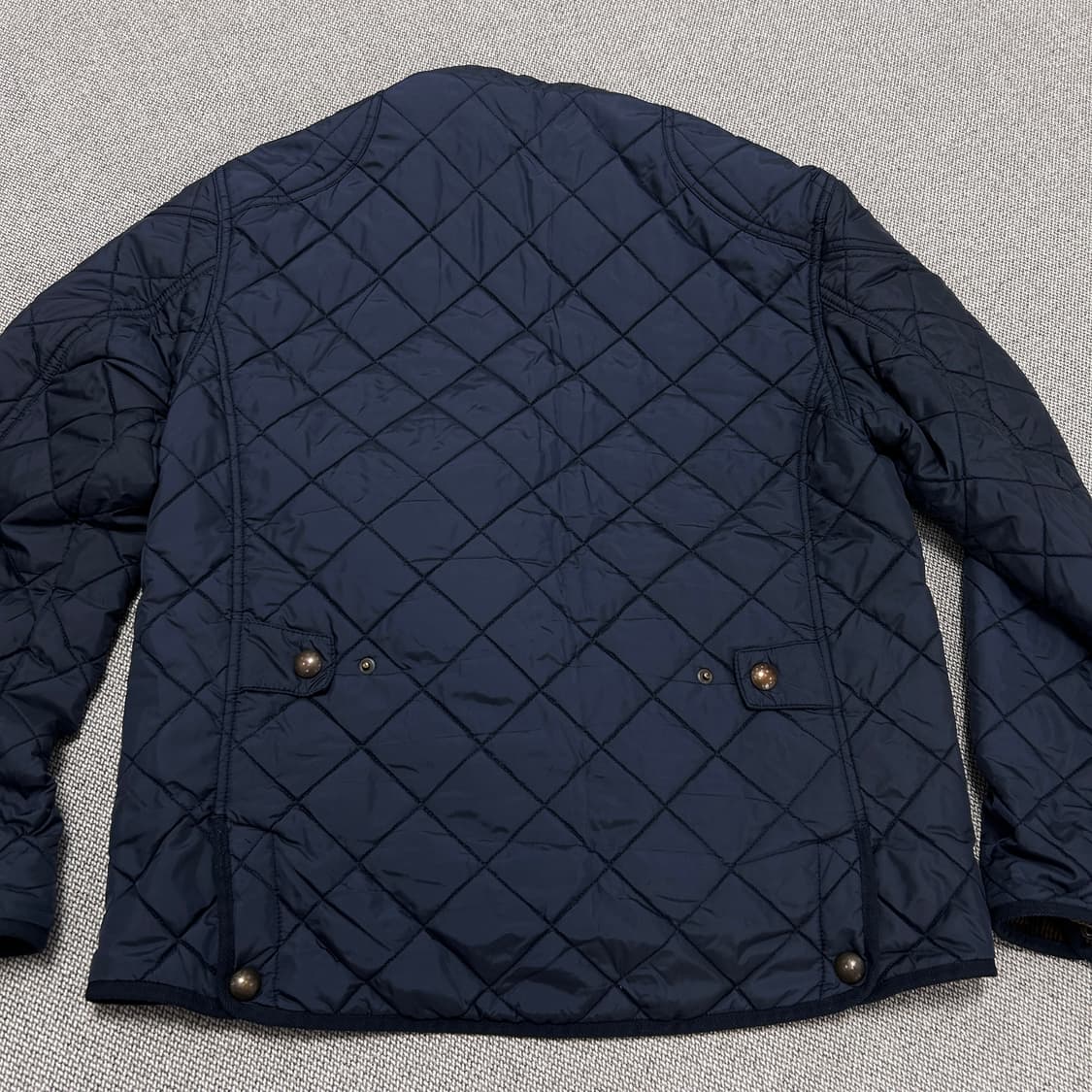 폴로 우먼스 네이비 퀼팅자켓(L) 상품이미지4