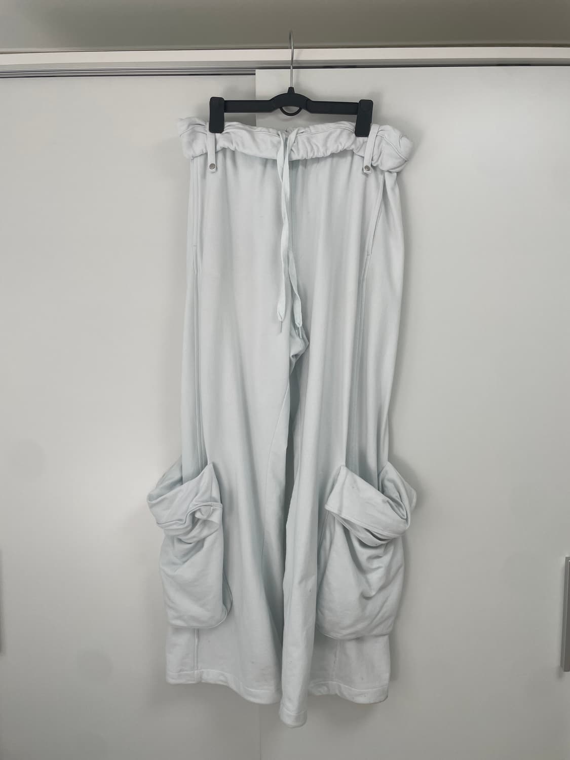 Open Yy Rolled Waist Sweat Cargo Pants 상품이미지2