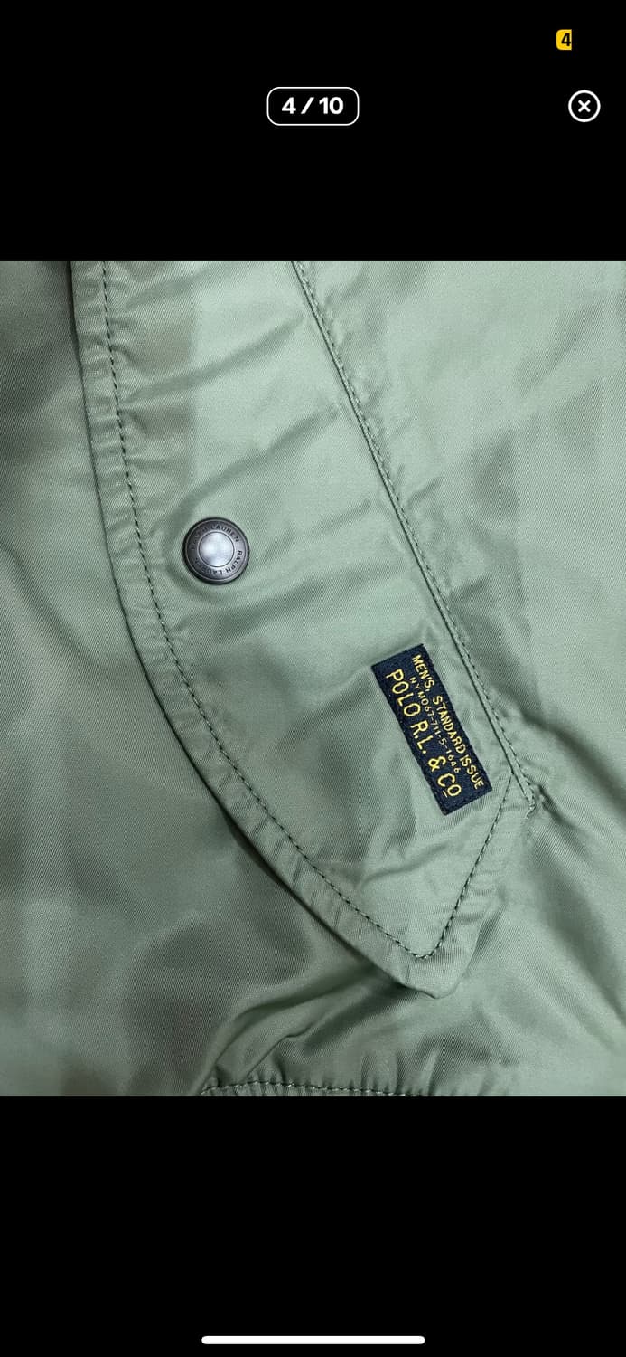 폴로 랄프로렌 ma-1 봄버 자켓 상품이미지4